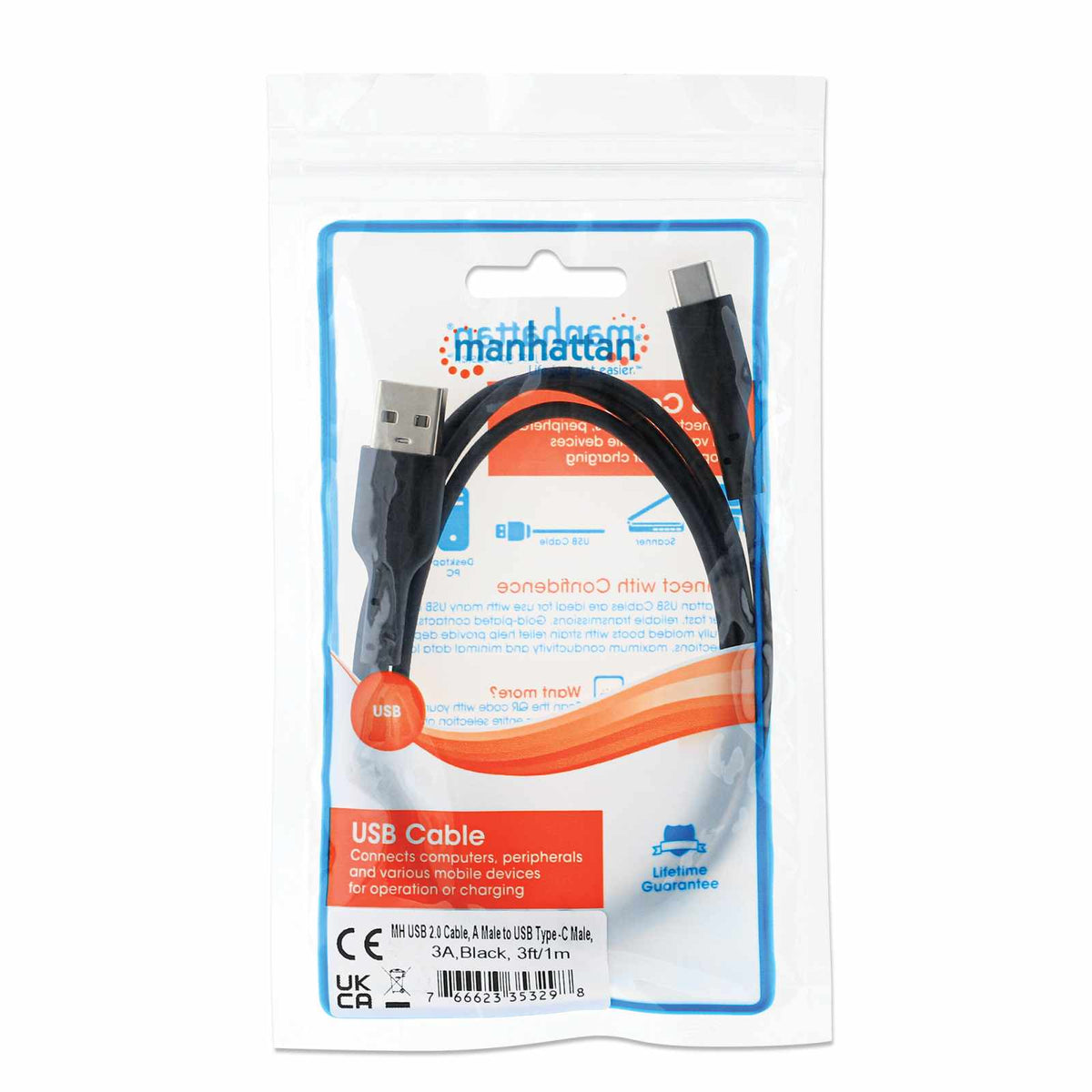 Cable para Dispositivos USB C de Alta Velocidad Packaging Image 2