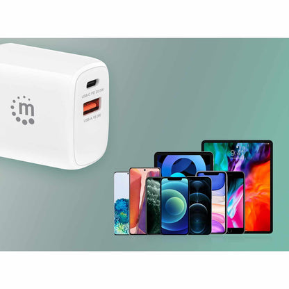 Cargador de pared mini para carga de energía por USB de 2 puertos - 20 W Image 10