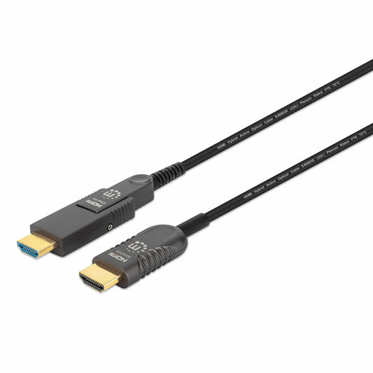 Cable Óptico Activo HDMI a HDMI con conector HDMI desmontable, Clasificación Plenum Image 1