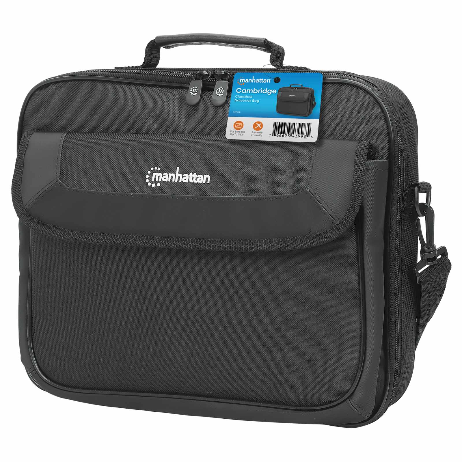 Maletín portafolio Cambridge para laptop de 14.1"  Packaging Image 2