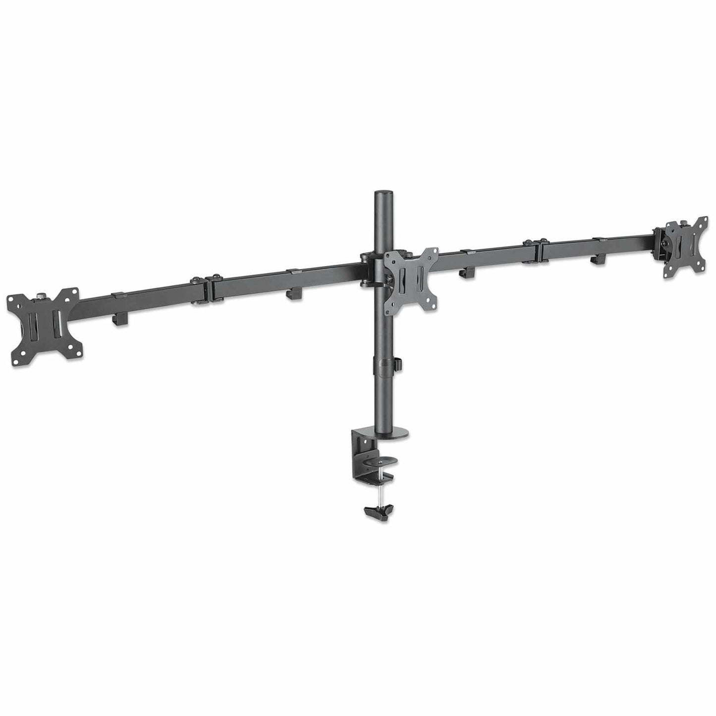 Soporte para monitor LCD con soporte central y brazos articulados de doble articulación Image 4