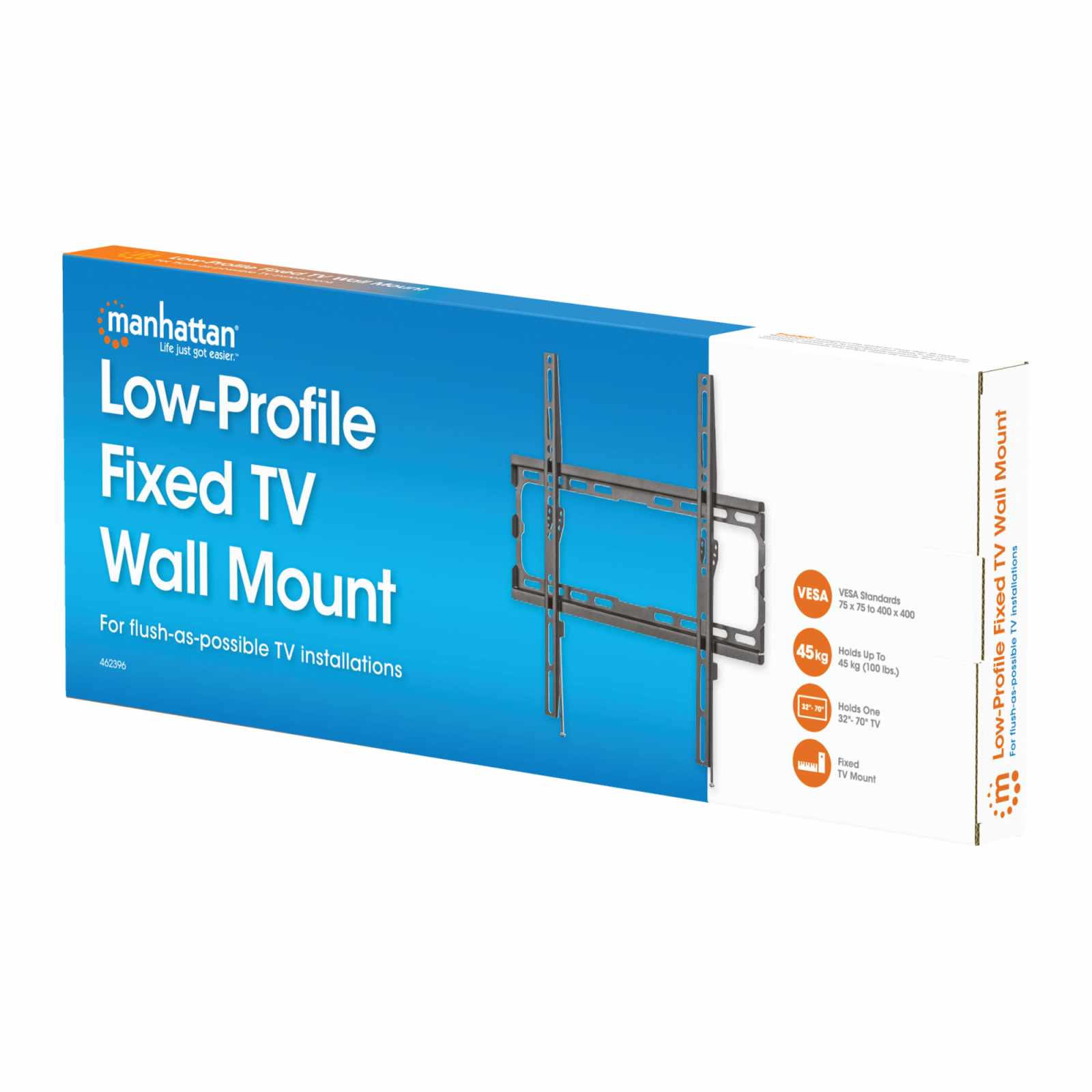 Soporte de Pared Fijo de Bajo Perfil para Pantallas de 32" a 70" Packaging Image 2