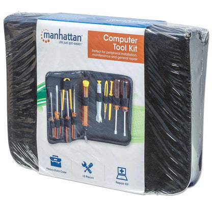Kit de herramientas basicas para mantenimiento de computadora 13 piezas Packaging Image 2