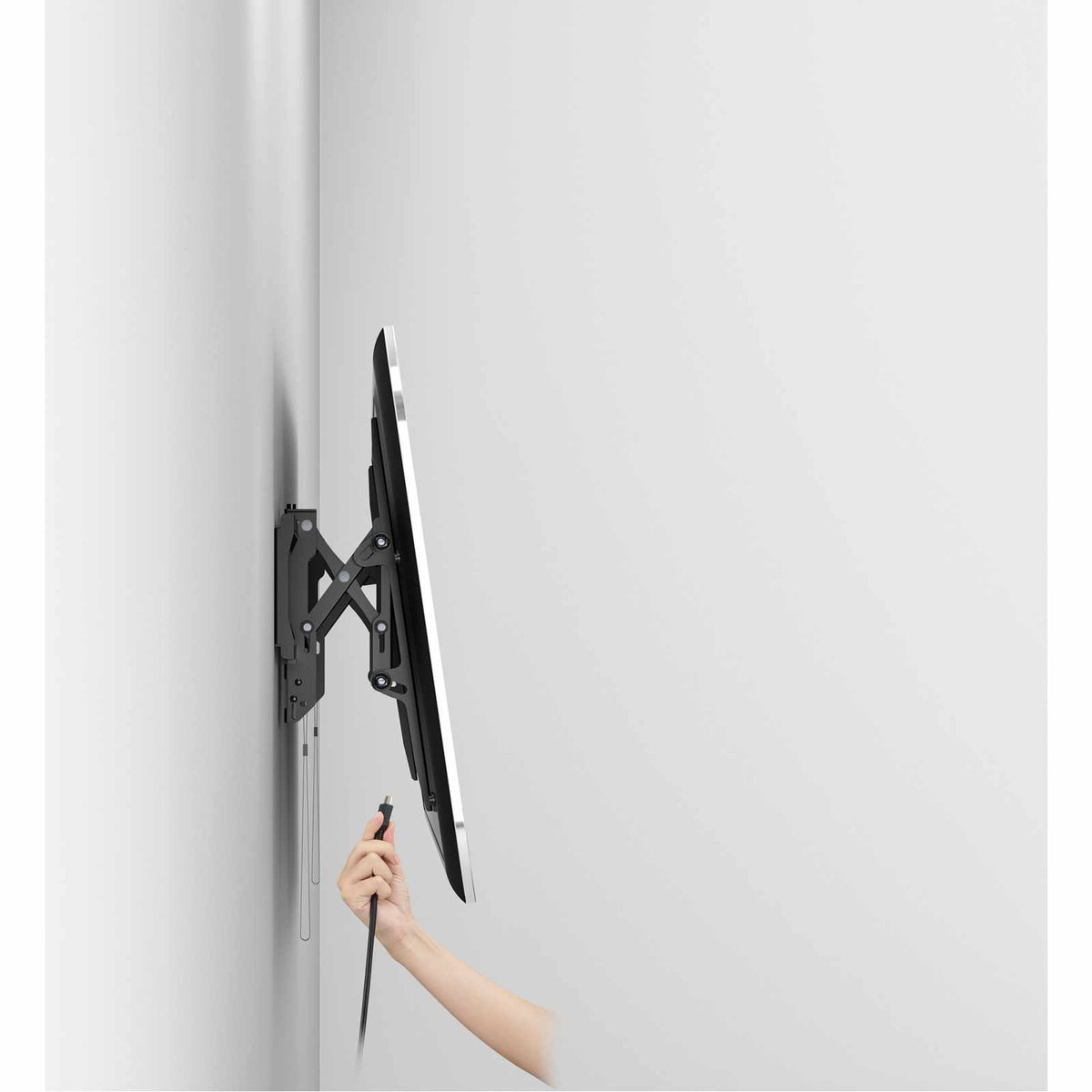Soporte de pared Inclinable Anti-Robo para Pantallas con Extensión Image 4