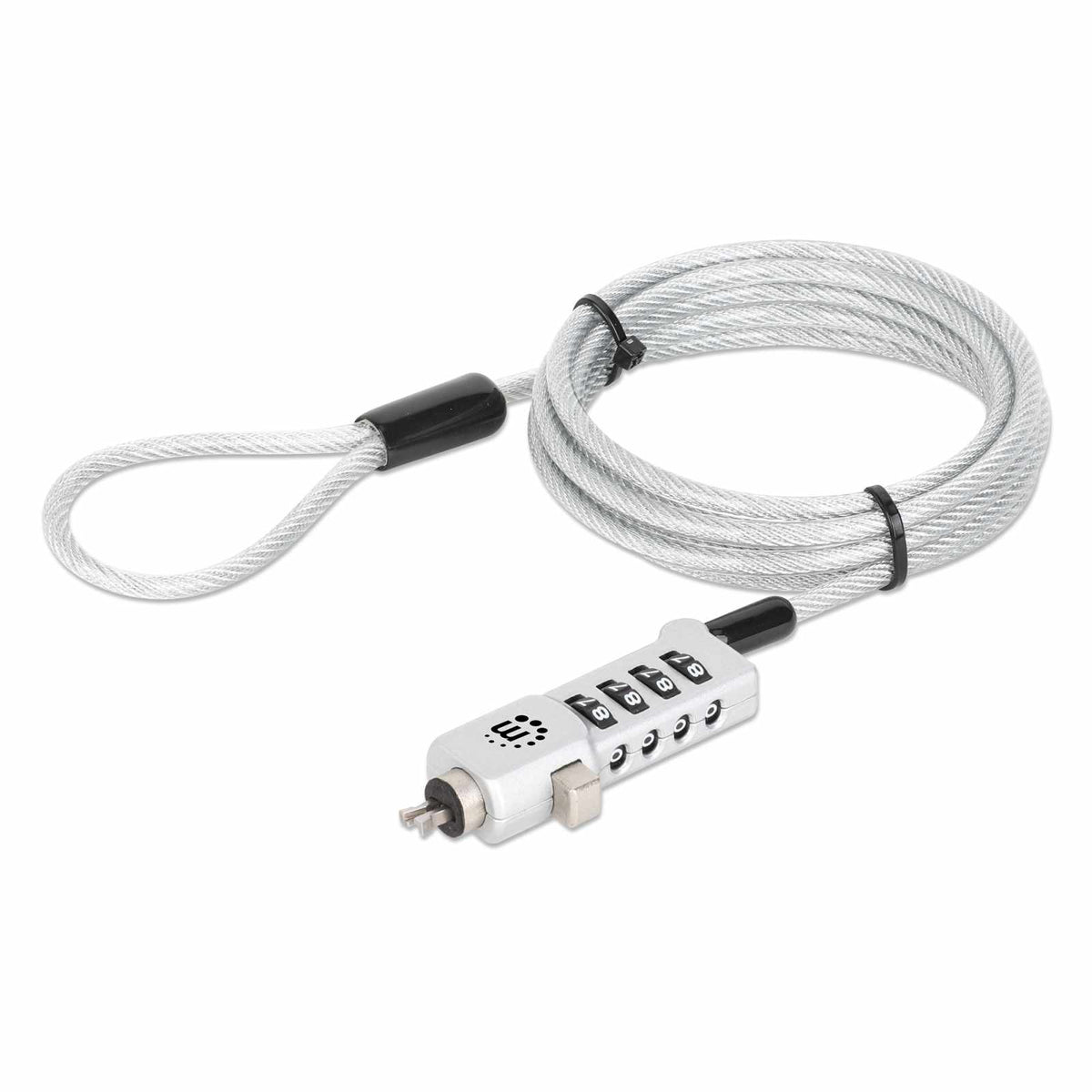 Candado con combinación para laptop 3 en 1, Noble-Wedge®, Nano y K-Slot, de combinación Image 1