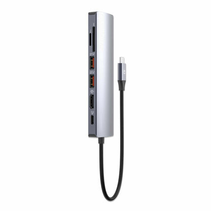Estación Docking USB-C con lector de tarjetas, 7 en 1 Image 7