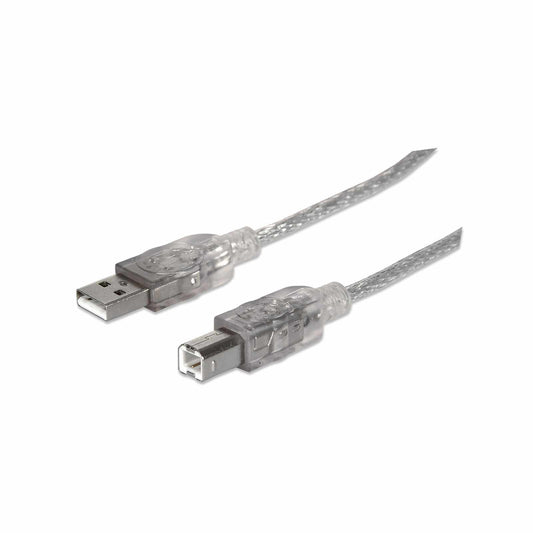 Cable USB 2.0 A macho a B macho, 480 Mbps 3m Image 1