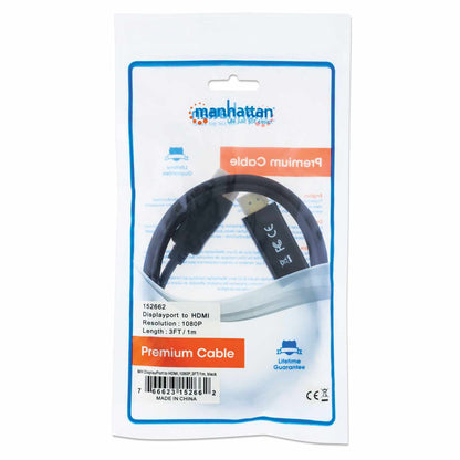 Cable DisplayPort - HDMI M-M 1080p  Packaging Image 2