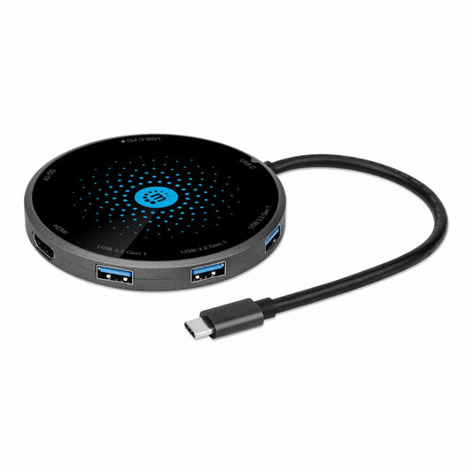 Docking USB-C con base de carga inalámbrica Image 1