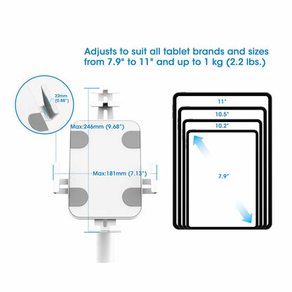 Soporte antirrobo de escritorio para Tablet o iPad Image 11