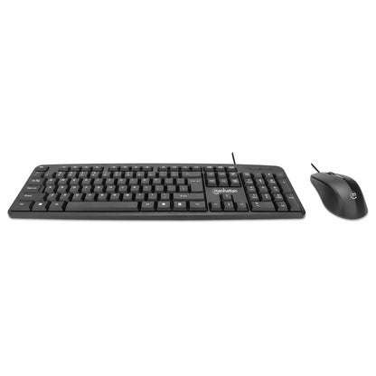 Set de teclado con cable y mouse óptico Image 4