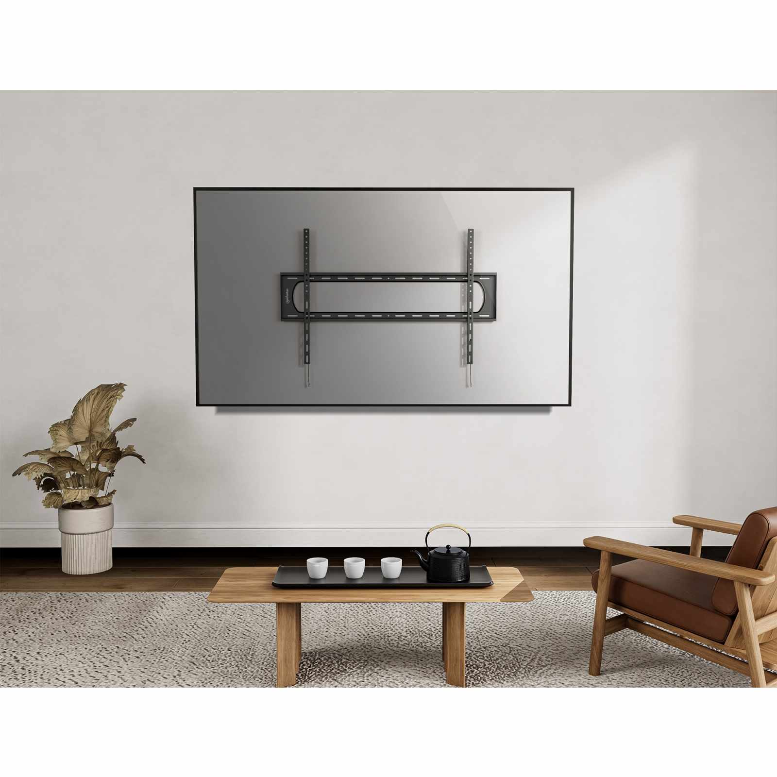 Soporte de Pared Fijo de Ultra Alta Resistencia y Bajo Perfil para Pantallas Grandes de 60" a 120" Image 9