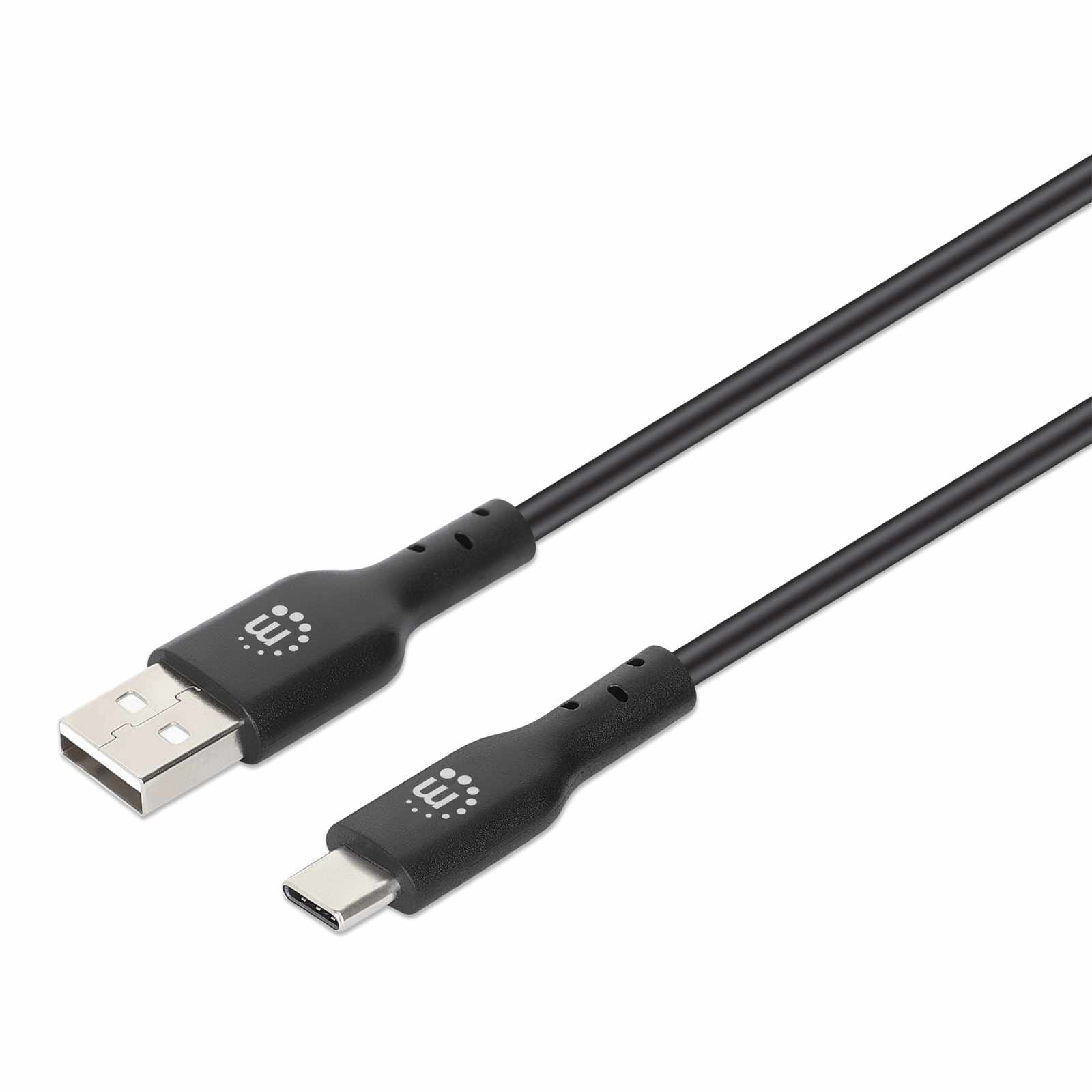 Cable USB 2.0 Tipo-A macho a Tipo-C macho, 480 Mbps 2m Image 1