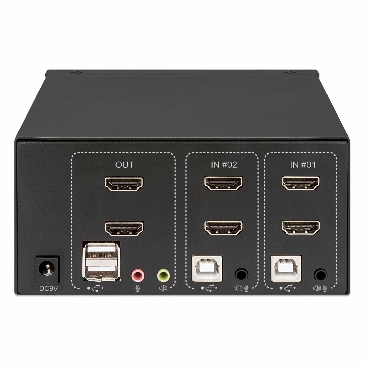 Switch KVM HDMI de 2 puertos y doble monitor  Image 7