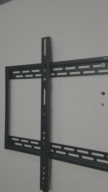 Soporte de Pared de Alta Resistencia y Bajo Perfil para Pantallas Grandes