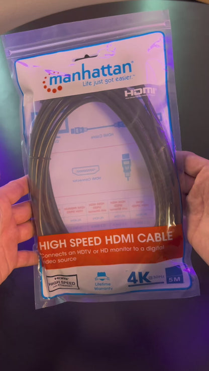 Cable HDMI de Alta Velocidad con Canal Ethernet