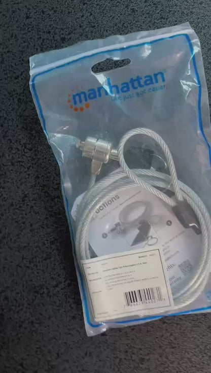 Candado de seguridad para laptop con ranura K-slot