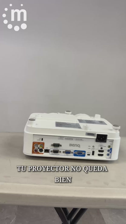 Soporte para proyector con montaje en techo y ajuste de altura