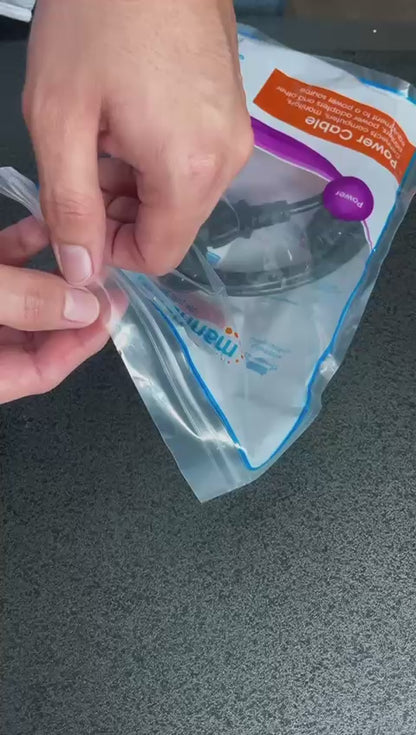 Cable de alimentación divisor en Y, un conector C14 a 2 x C13, 1.8 m