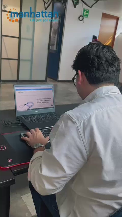 Soporte de aluminio para laptop o tablet con elevación ajustable, ECO
