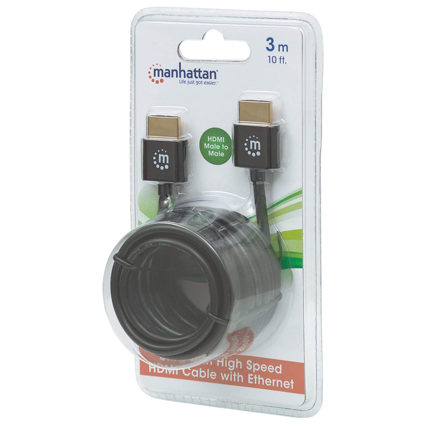 Cable HDMI super delgado de alta velocidad con Ethernet Packaging Image 2