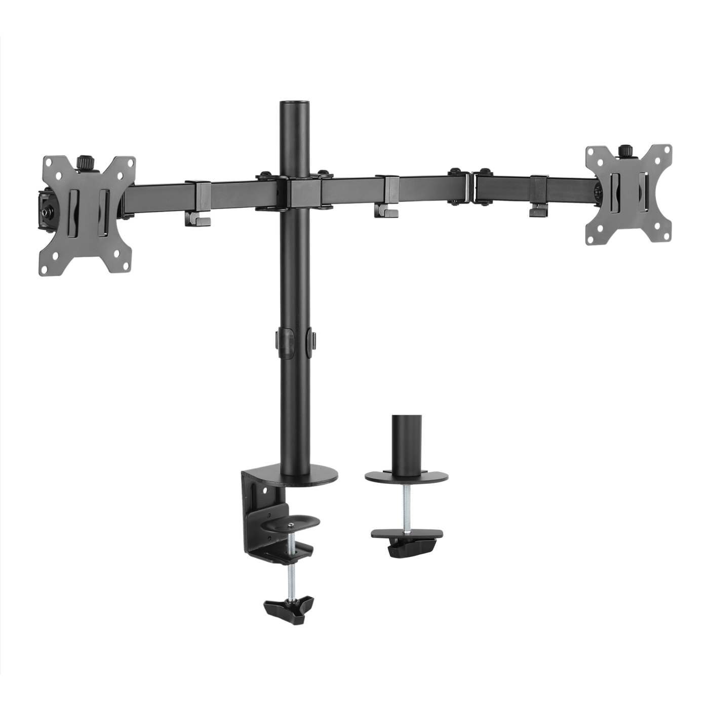 Soporte universal para 2 monitores con brazos de doble articulación Image 3