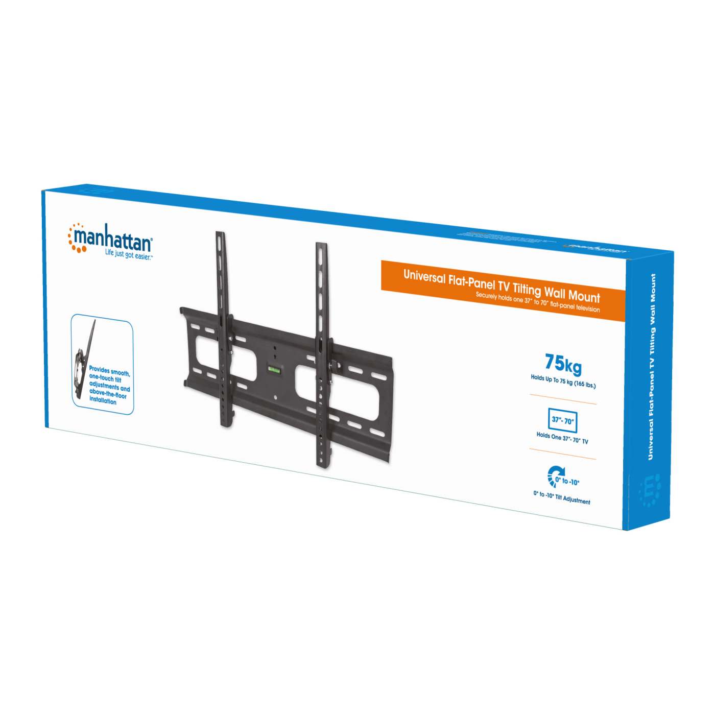 Soporte de pared inclinable universal para TV de pantalla plana Packaging Image 2