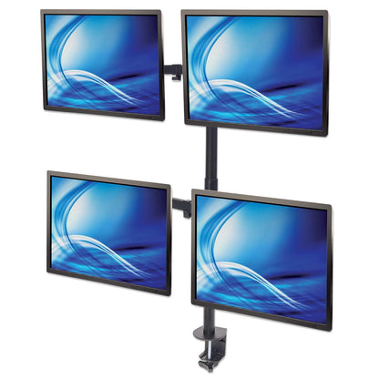 Soporte para cuatro monitores, movimiento con brazos de doble articulación Image 4