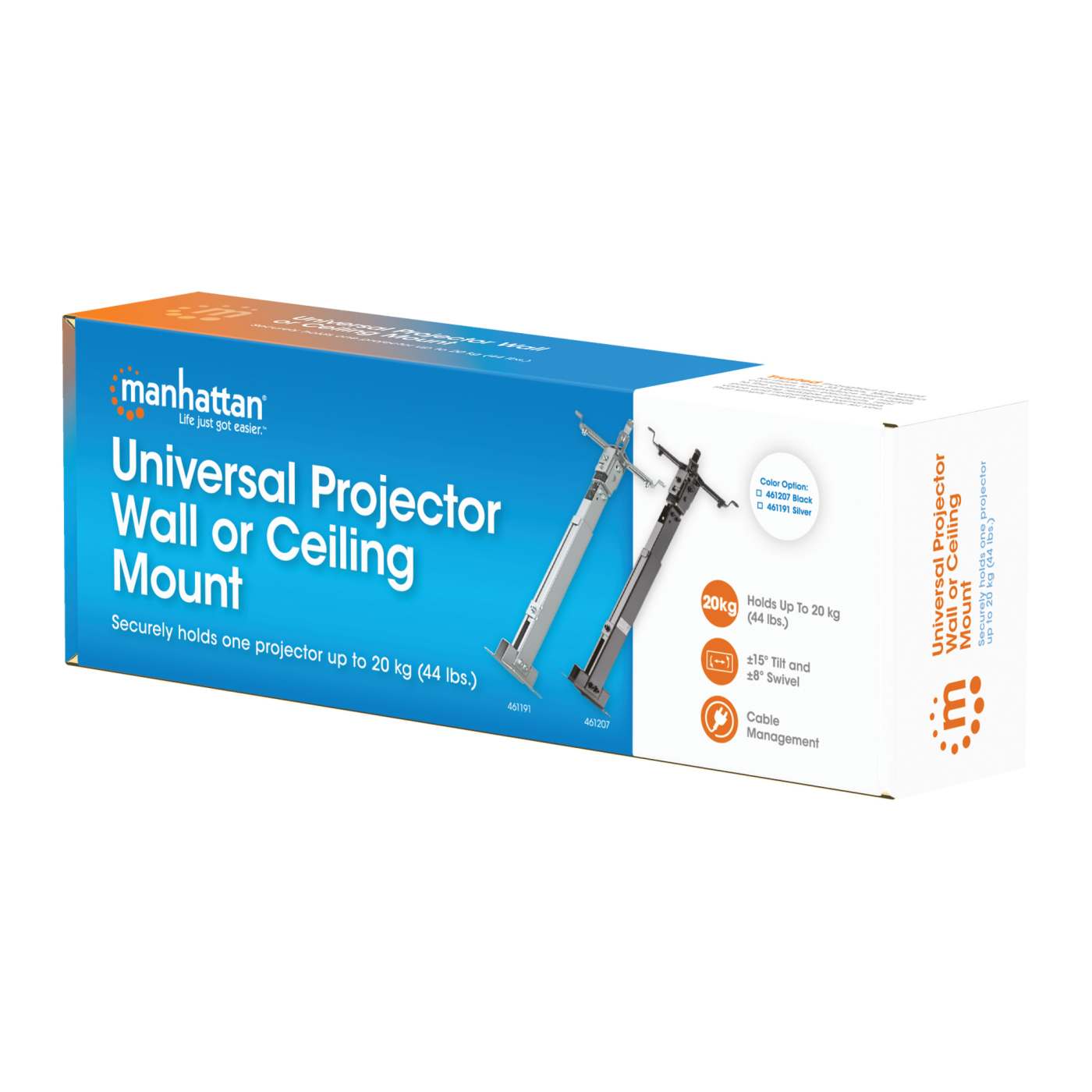 Soporte universal de proyector para muro o techo Packaging Image 2