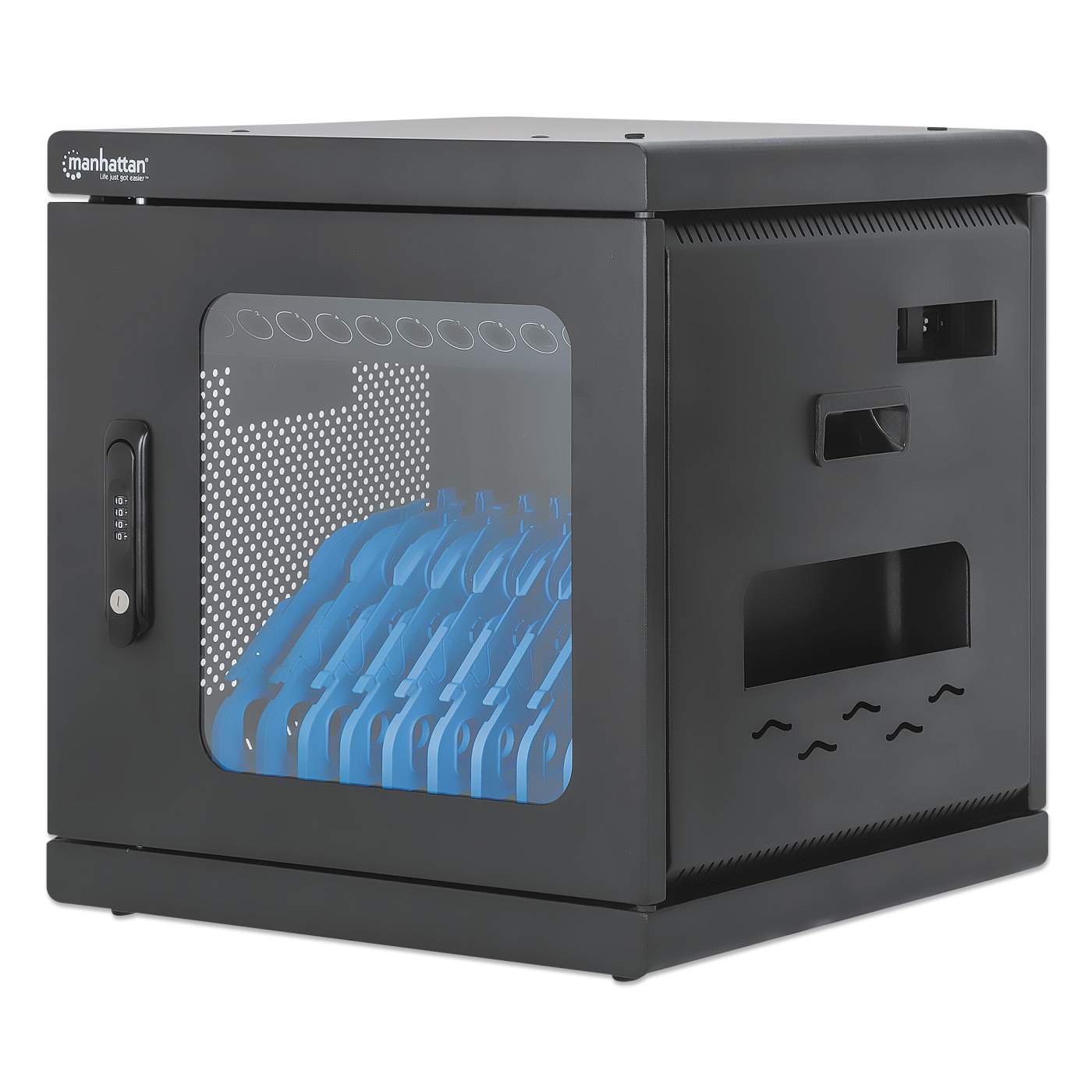 Gabinete de carga con 10 contactos de CA Image 1