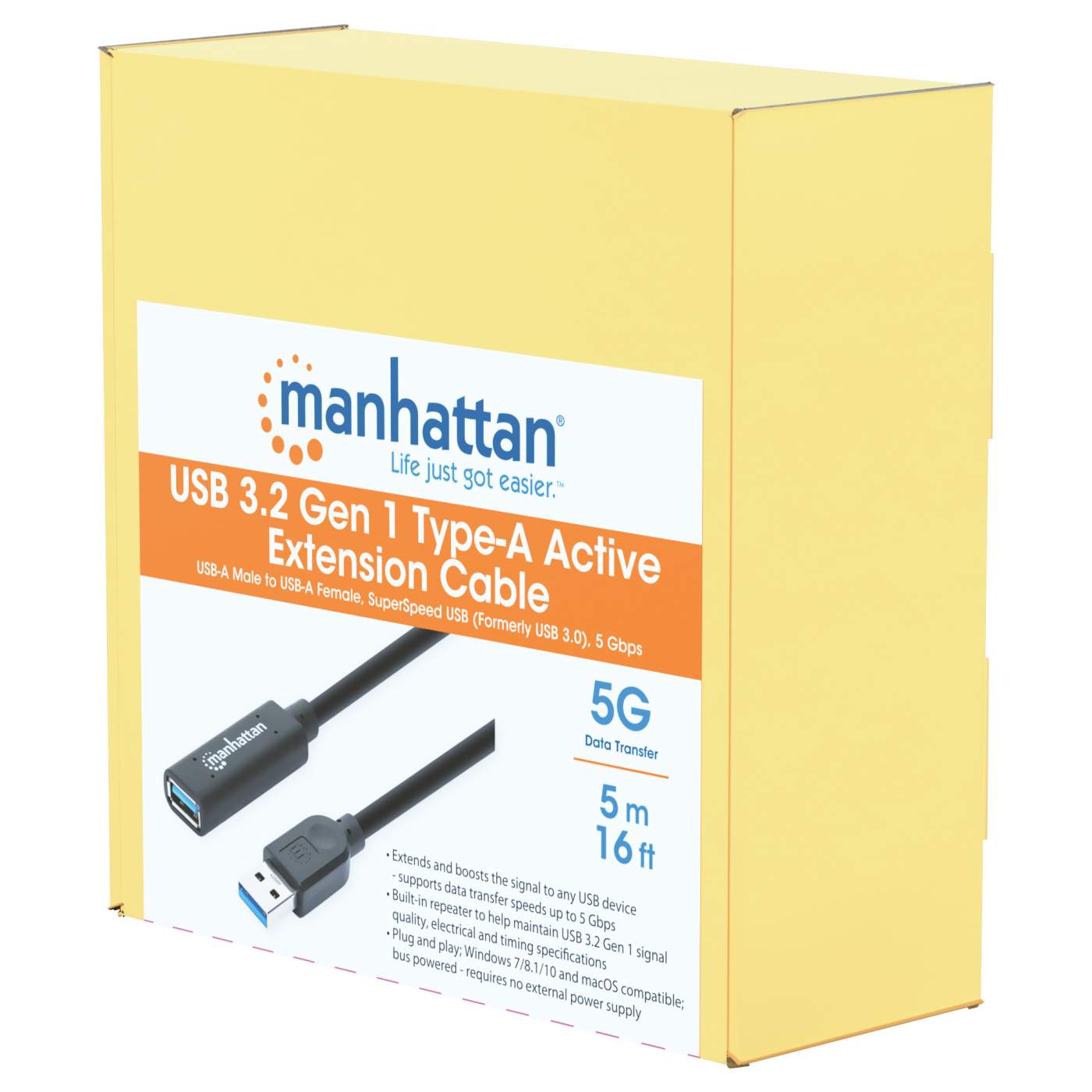 Cable de extensión activa repetidor USB 3.0 tipo A Packaging Image 2