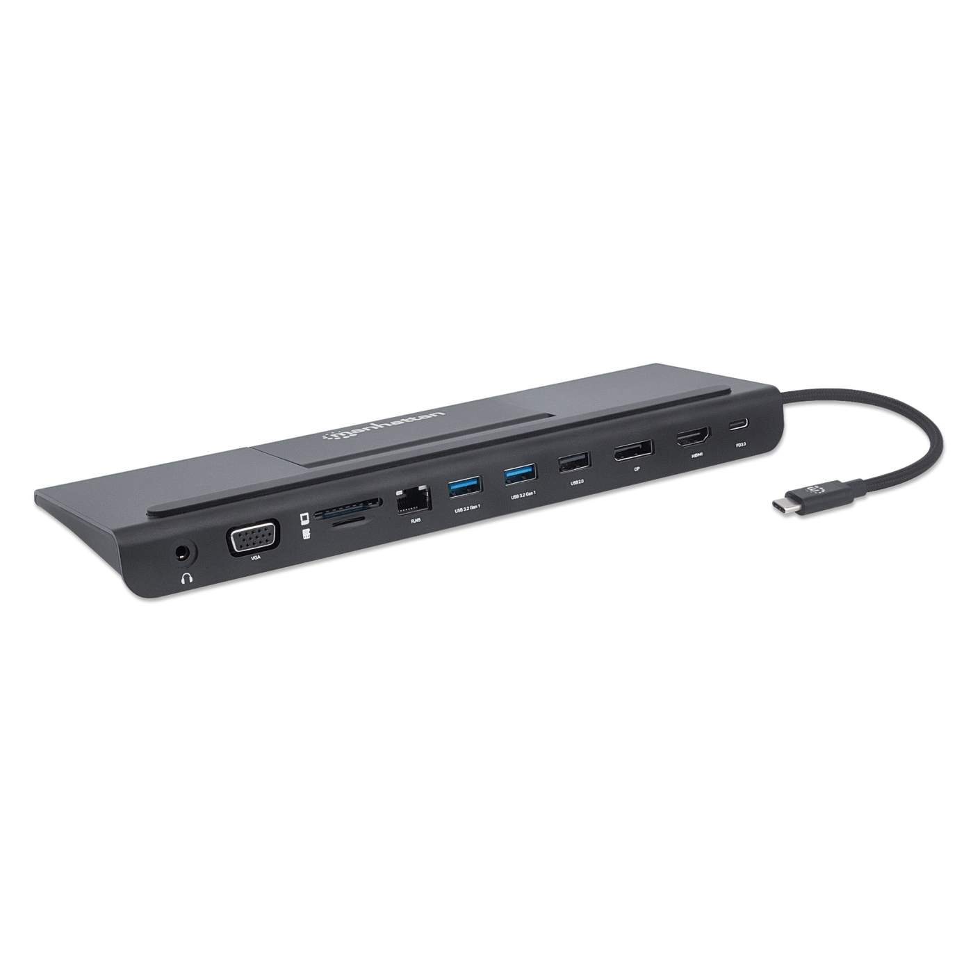 Docking station de USB-C a 11 puertos, para tres monitores, con MST Image 3