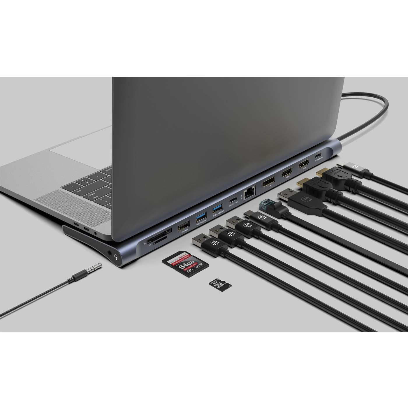 Docking Station USB-C 12 en 1 con Triple Monitor 4K Image 3