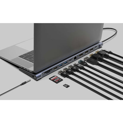 Docking Station USB-C 12 en 1 con Triple Monitor 4K Image 3