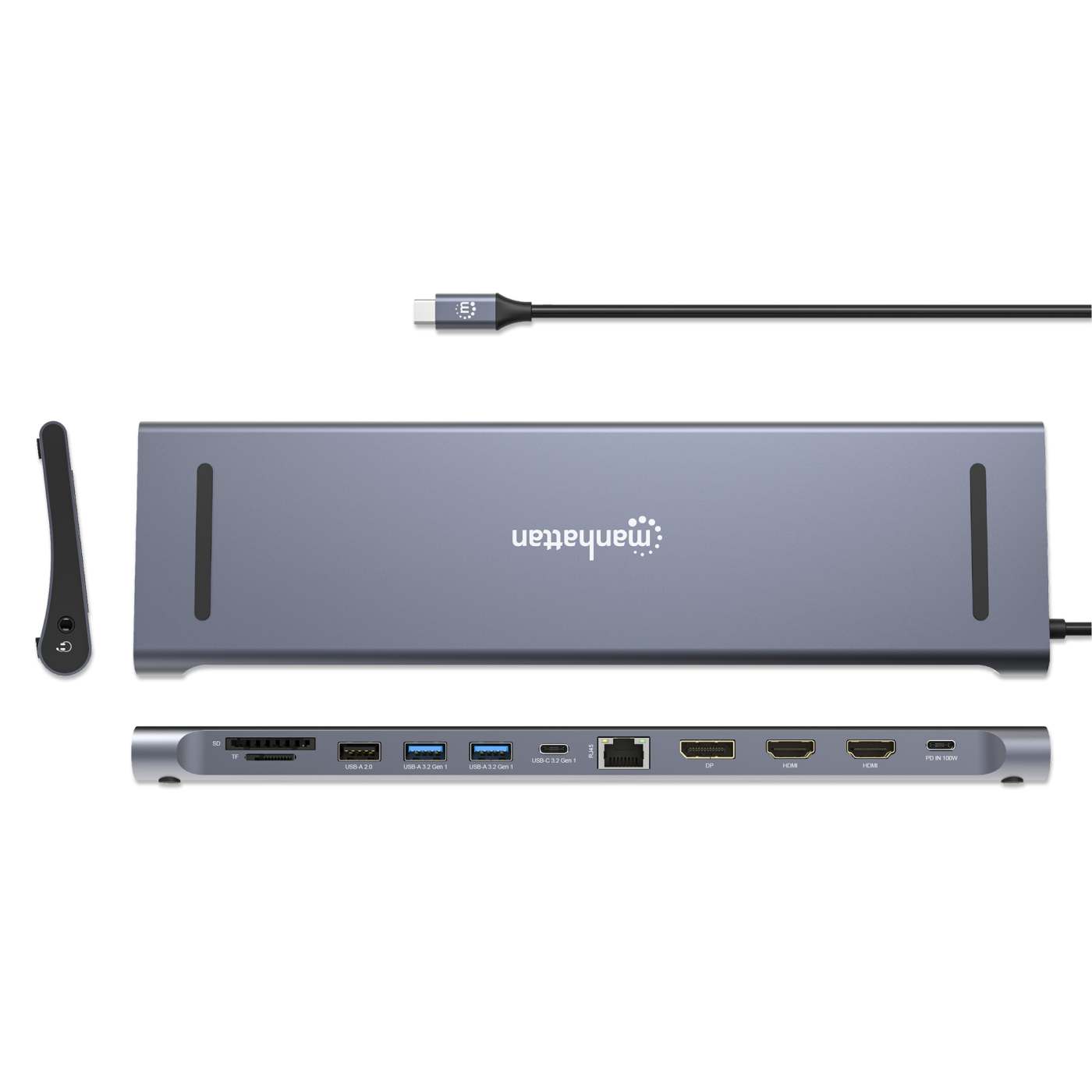 Docking Station USB-C 12 en 1 con Triple Monitor 4K Image 6