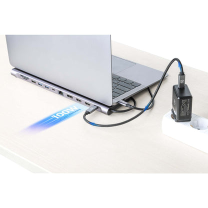 Docking Station USB-C 12 en 1 con Triple Monitor 4K Image 9