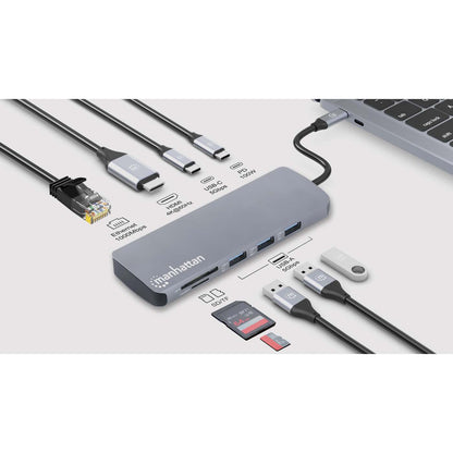 Docking Station USB-C 9 en 1 con HDMI 4K y PD 100 W Image 7