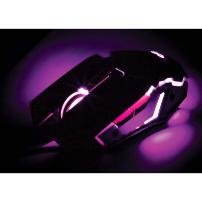 Mouse óptico Gaming LED con cable, iluminación RGB, 7 botones Image 8