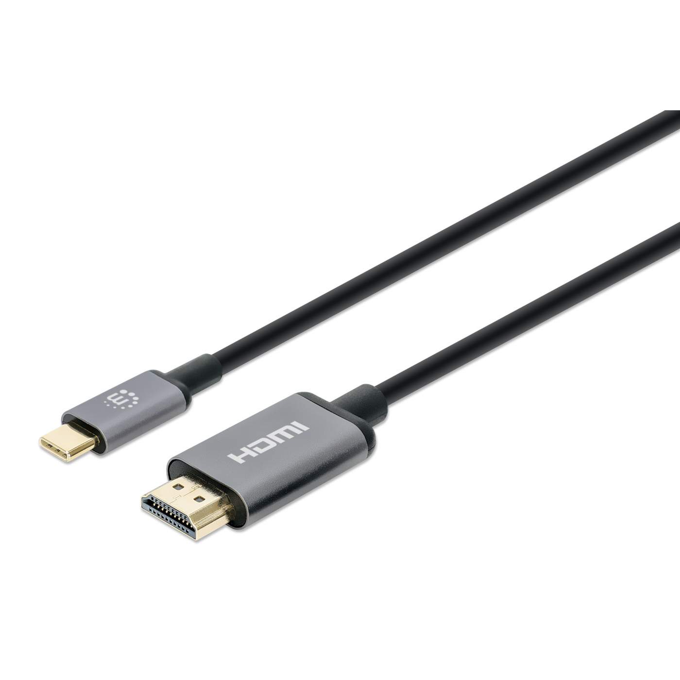 Cable adaptador HDMI a USB C de 6.6 pies 4K a 60 Hz con adaptador de  corriente USB, HDMI macho a tipo C macho convertidor compatible con MacBook  Pro