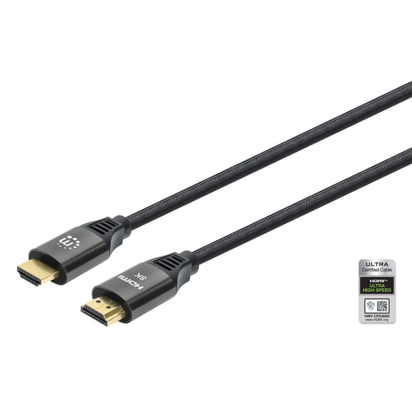 Cable HDMI Certificado de Ultra Alta Velocidad, 8K a 60 Hz o 4K a 120 Hz, con Ethernet Image 1