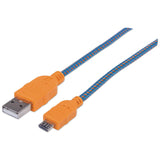Cable Micro-B USB de Alta Velocidad con recubrimiento textil  Image 1