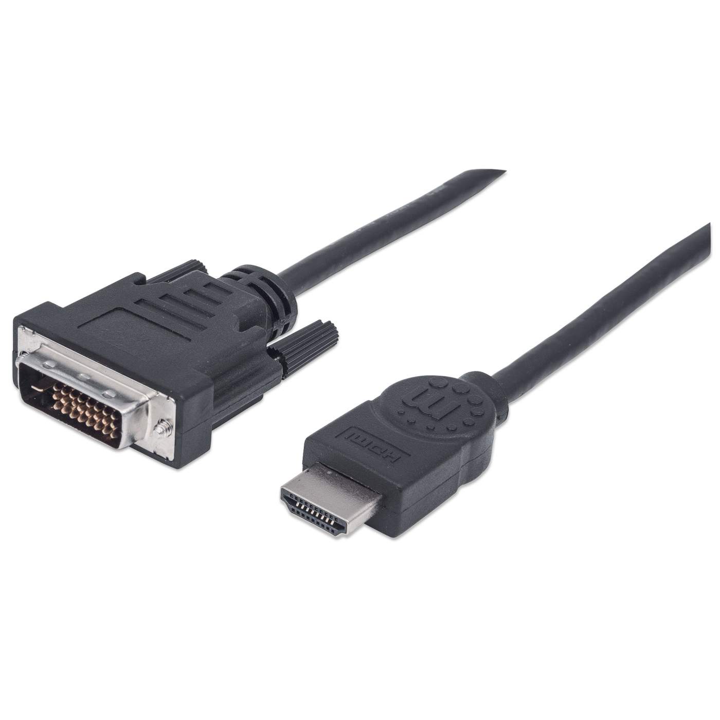 Adaptador de Video DVI a HDMI con Audio - Adaptadores de vídeo HDMI y DVI