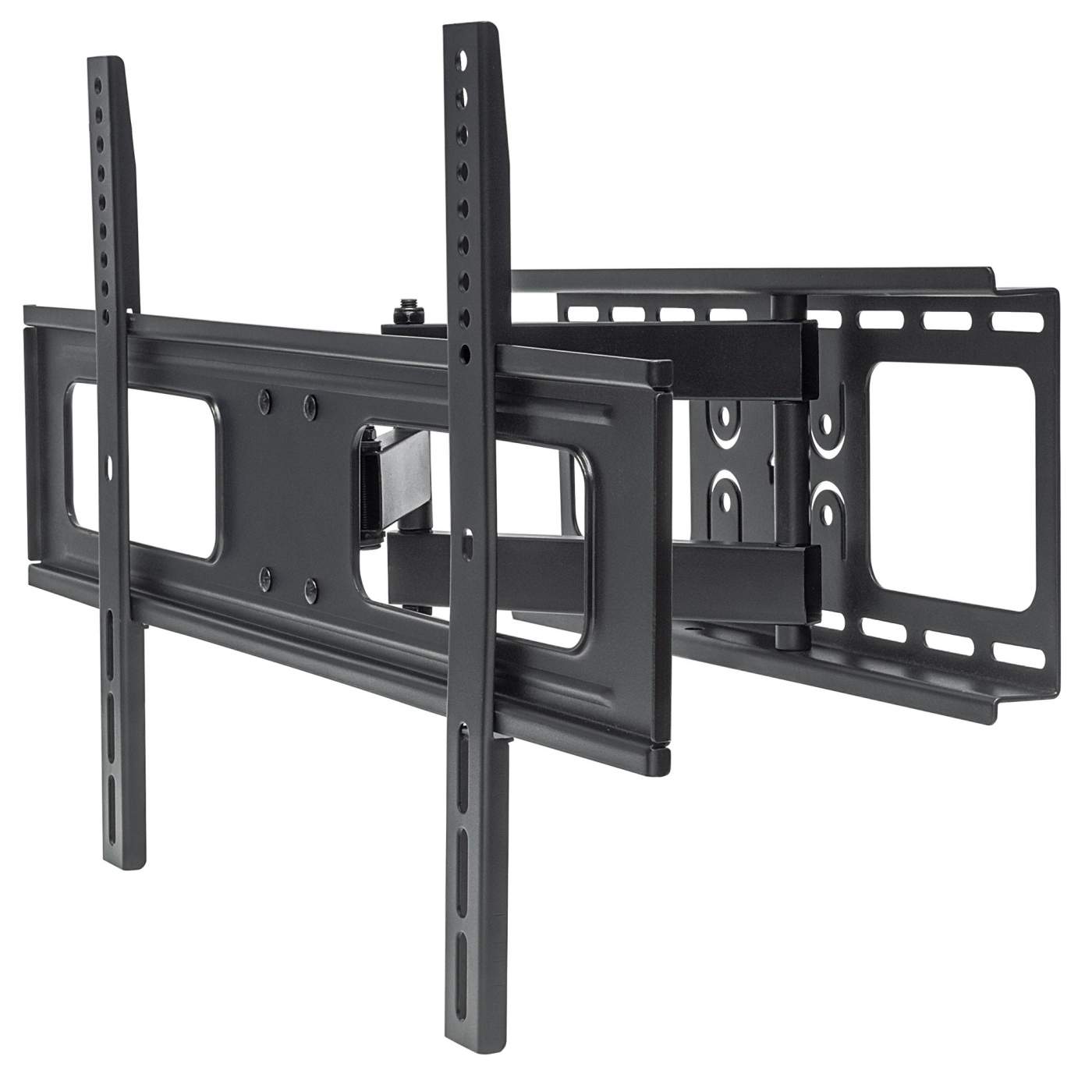 VONROC Soporte de pared para TV inclinable - Para televisores de 37 a 75  pulgadas - Universal hasta 50 kg - Incl. material de montaje
