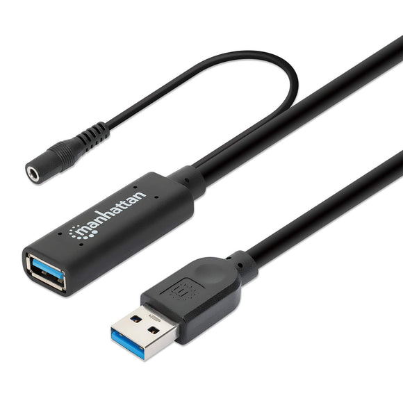 CABLE ALARGADOR EXTENSOR USB A Version 3.0 Macho-Hembra AMPLIFICADO 25