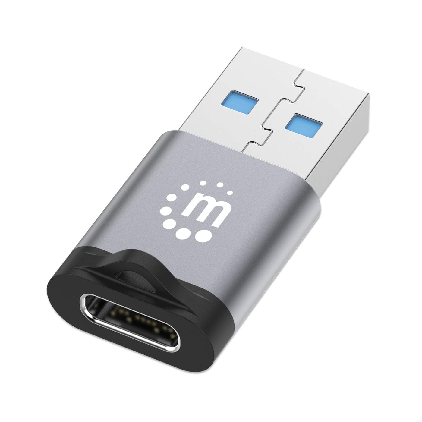 Manhattan Adaptador de USB-A a USB-C V3.2 (356305)